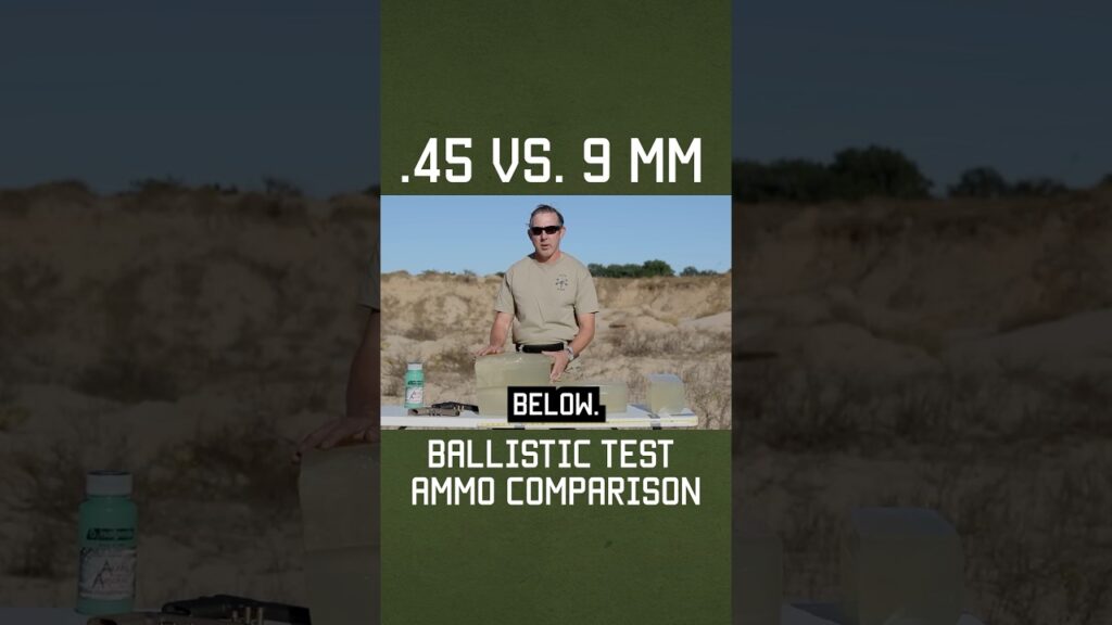 .45 vs. 9 mm