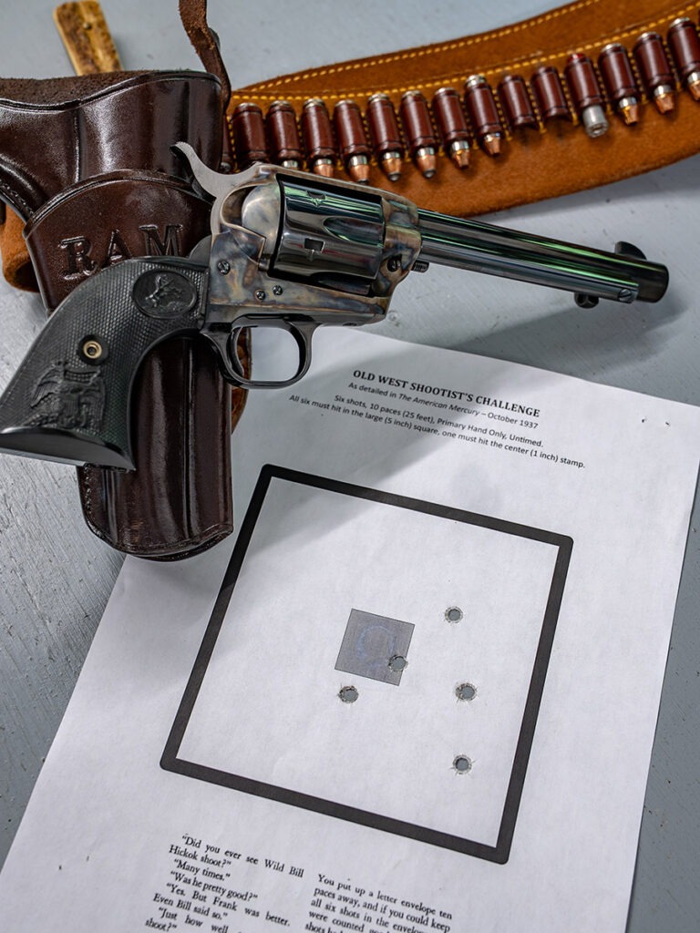 Handgun Proficiency Old Wests Shootists Challenge SAA