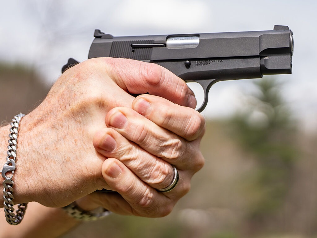 Shoot Handguns At Long Distance hi-power