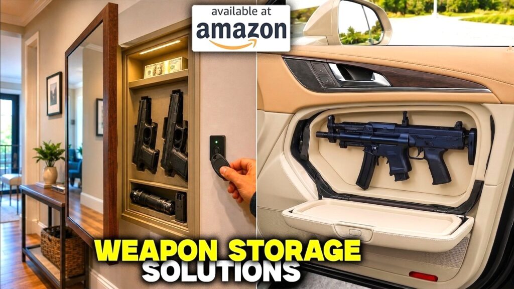 10 Pro-Level Weapon Storage Solutions That Are Actually Invisible