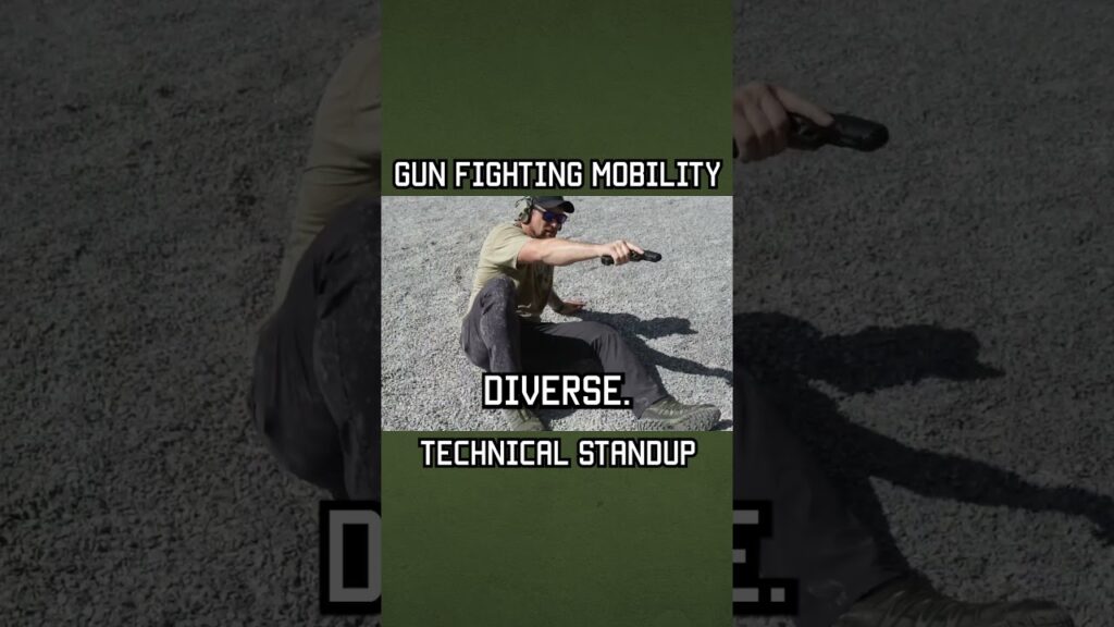GUN FIGHTING MOBILITY: Technical Standup # #militaryeverything  #tips