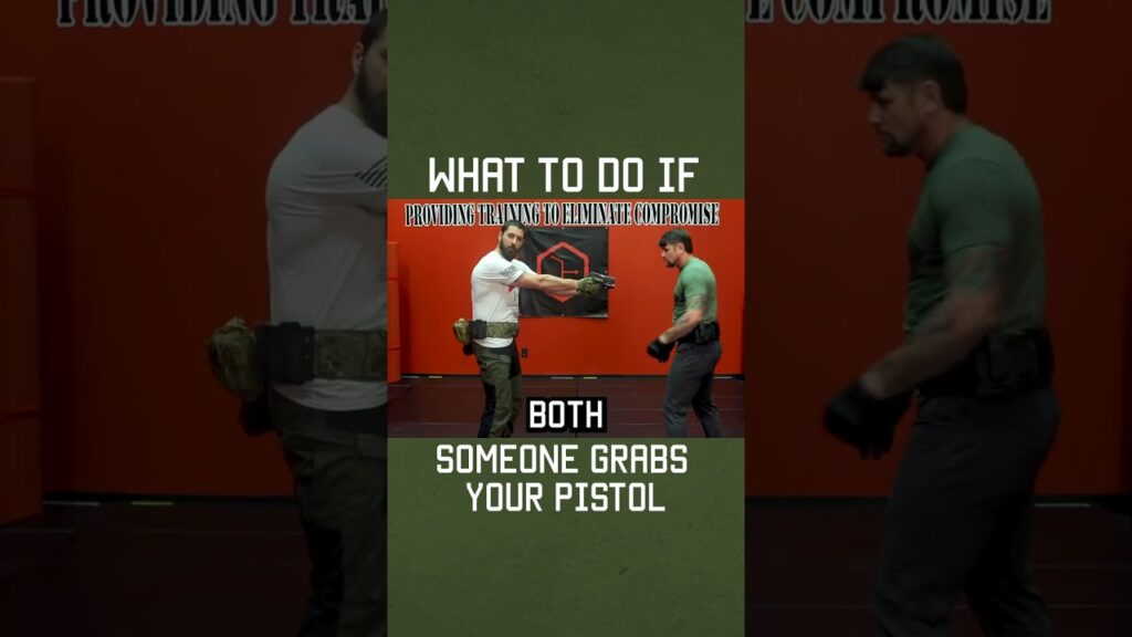 What You Should Do If Someone Grabs Your Pistol #selfdefense  #militaryeverything #tip