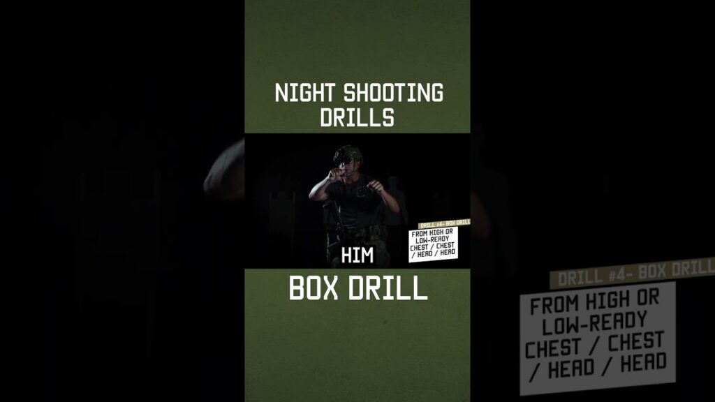 How To Do The BOX DRILL AT NIGHT # #militaryeverything #shorts #nightvision #specialforces