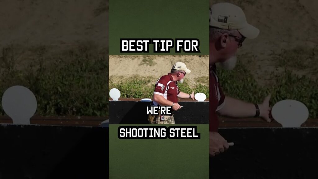 A tip for Shooting Steel Targets #tips #militaryeverything #training #lawenforcement #selfdefense