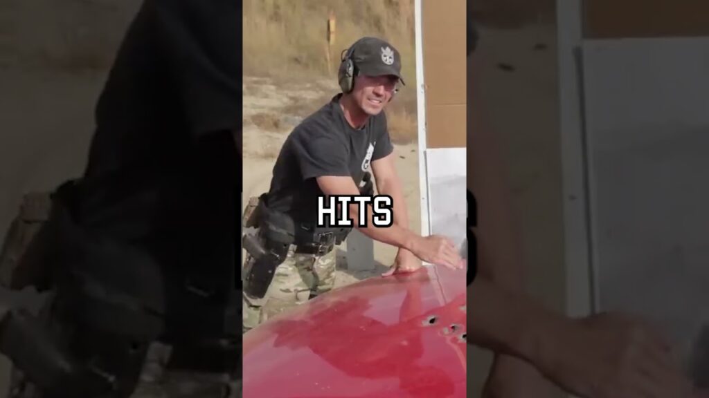 Here's how bullets bounce off cars #car #military #shorts #science