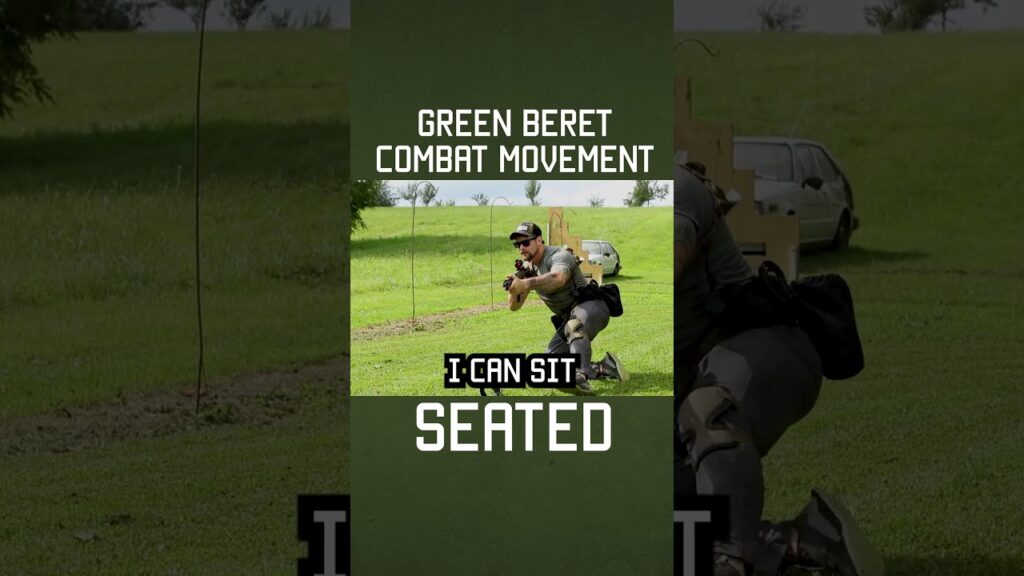 GREEN BERET COMBAT MOVEMENT: SEATED #tips #specialforces #greenberet #army