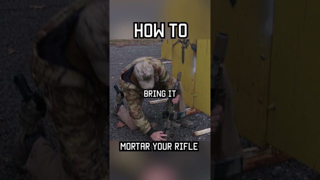 How To “Mortar” Your Rifle #shorts  #militaryeverything  #militarypower #tips