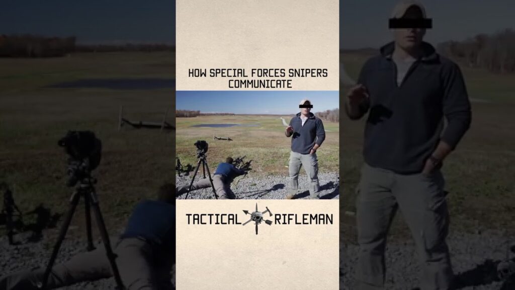 How Special Forces snipers communicate  #sniper #tacticalrifleman #reel