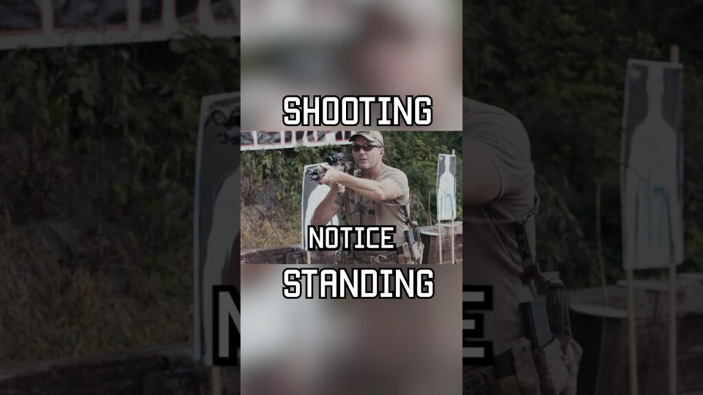 A tip for shooting while standing #shorts #specialforces #greenberet #military
