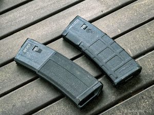 AR-15 magazines.