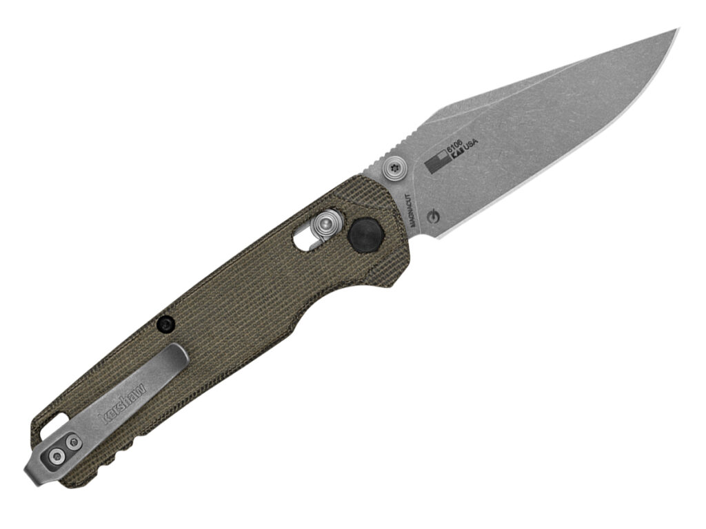 Kershaw Bel Air Carbon Fiber Clip Point 1