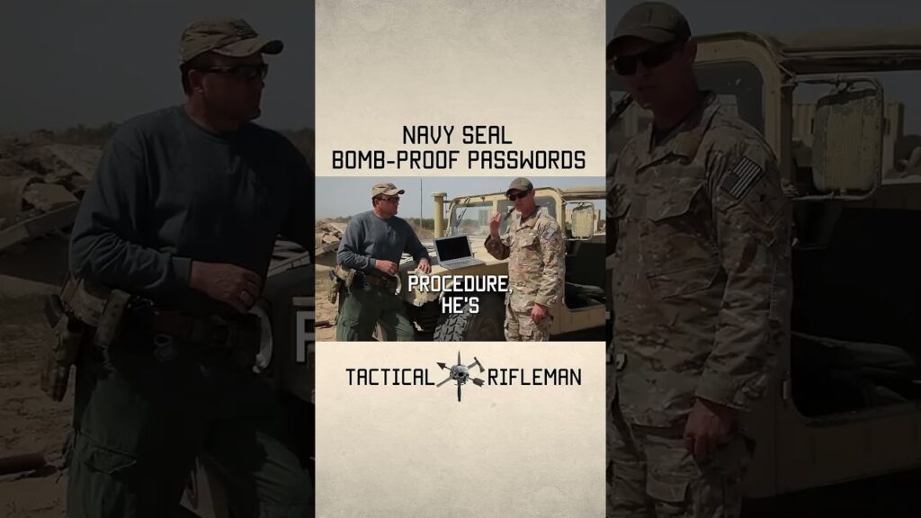 How the Navy Seals create bomb proof passwords