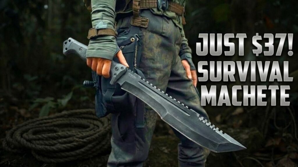 The Ultimate Survival Machete Is Just  – It Shouldn't Be This Good!