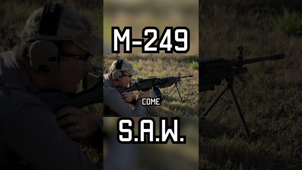 M-249 S.A.W. #military #militaryeverything #tips #army #airsoftcqb