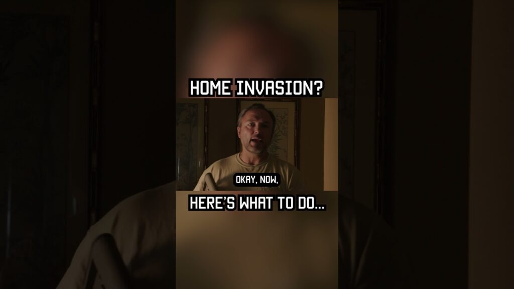 What To Do In A Home Invasion #selfdefense #home #shorts #training #tips