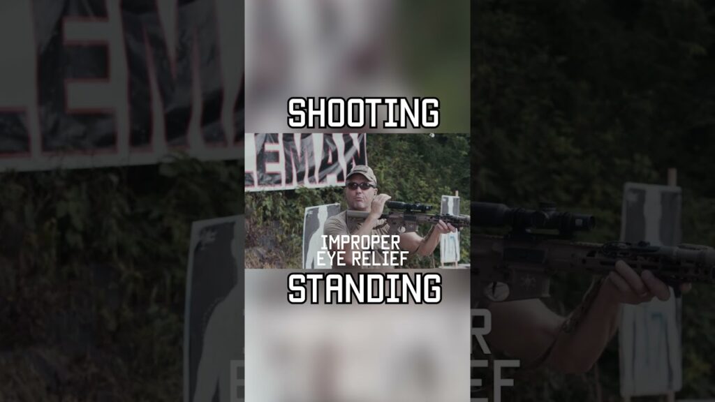 How to shoot a rifle while standing correctly #military #militaryeverything #tips